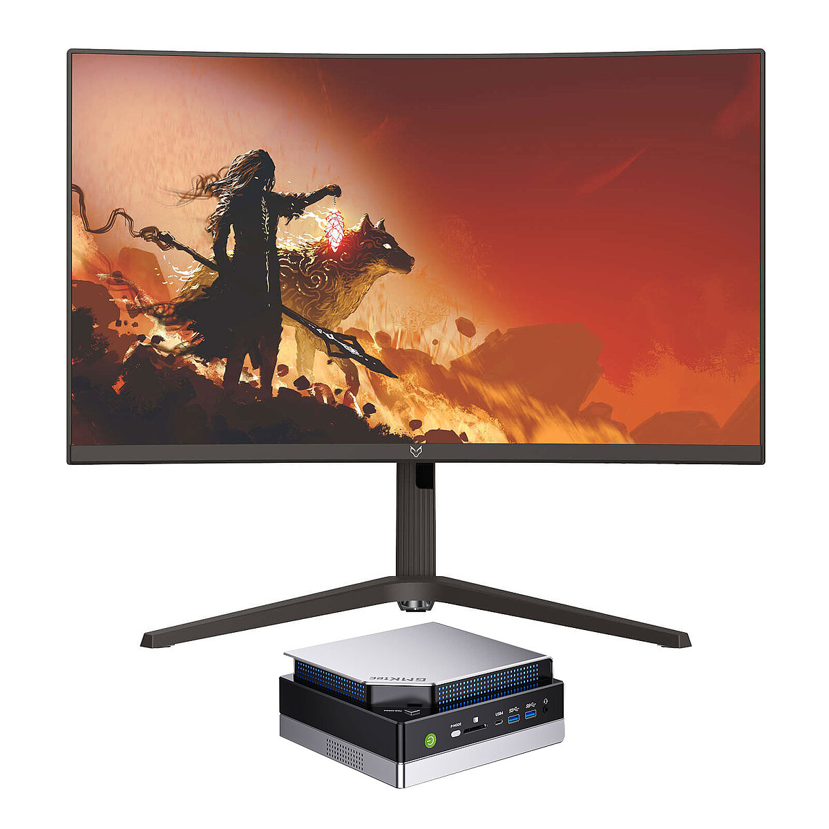 Mini PC Workstation AI RAI-MAX+395 128/2048 27" W11P