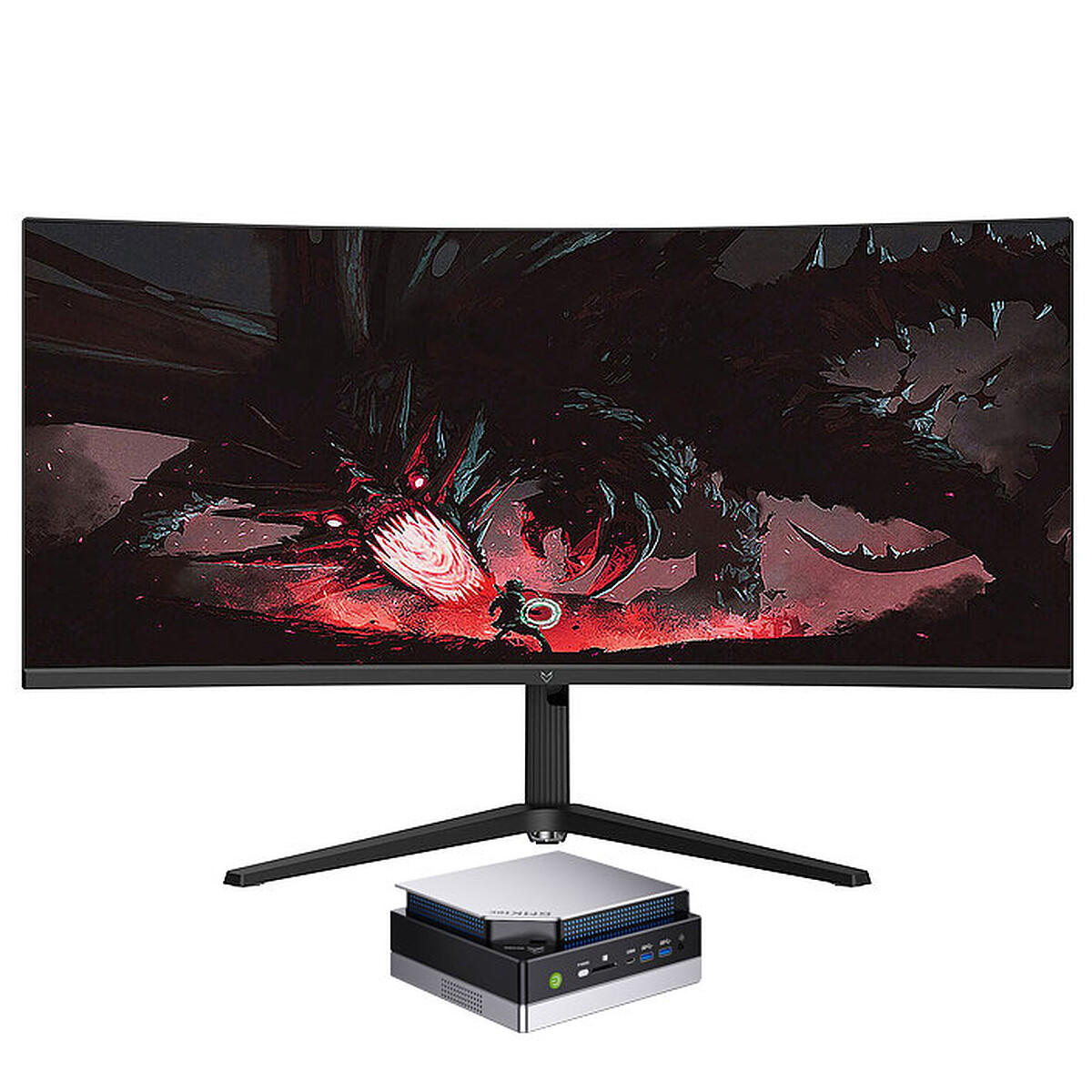 Mini PC Workstation AI RAI-MAX+395 128/2048 34" W11P