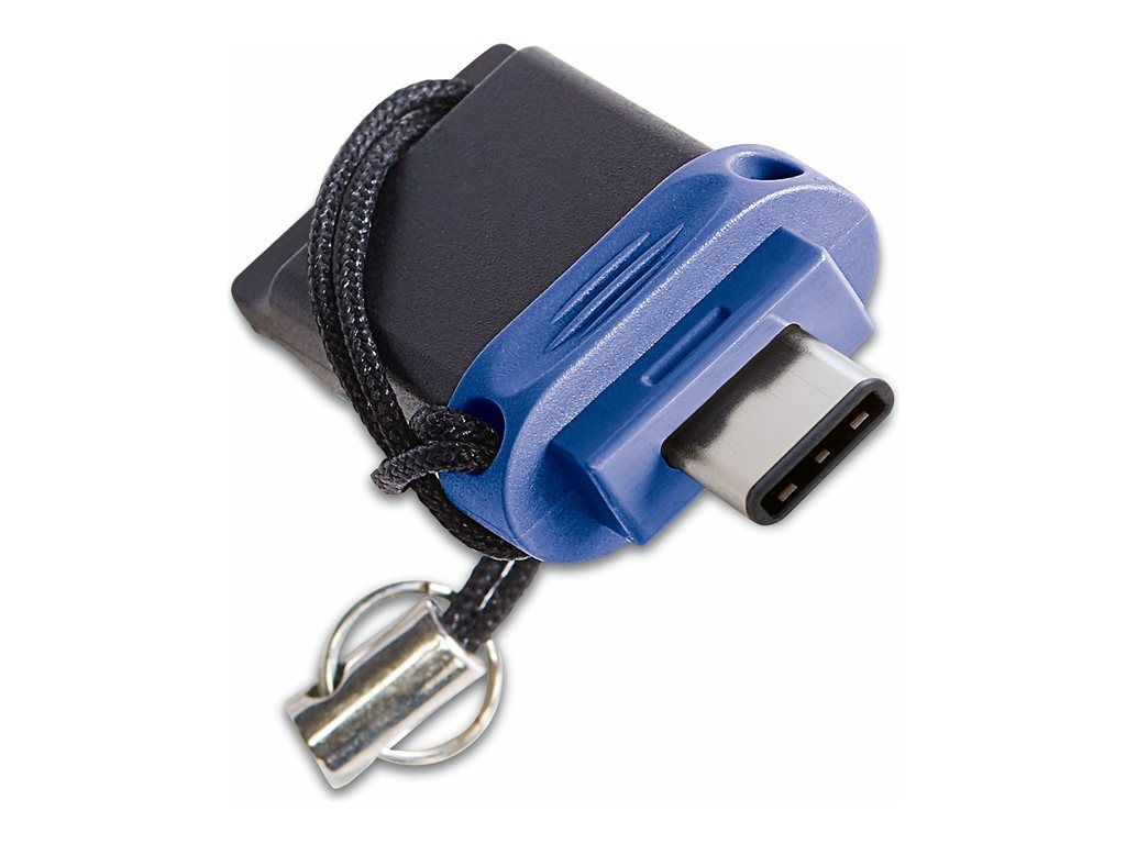 Unidad USB Verbatim Store 'n' Go Dual USB Tipo C - 64 GB - USB 3.0 / Tipo C