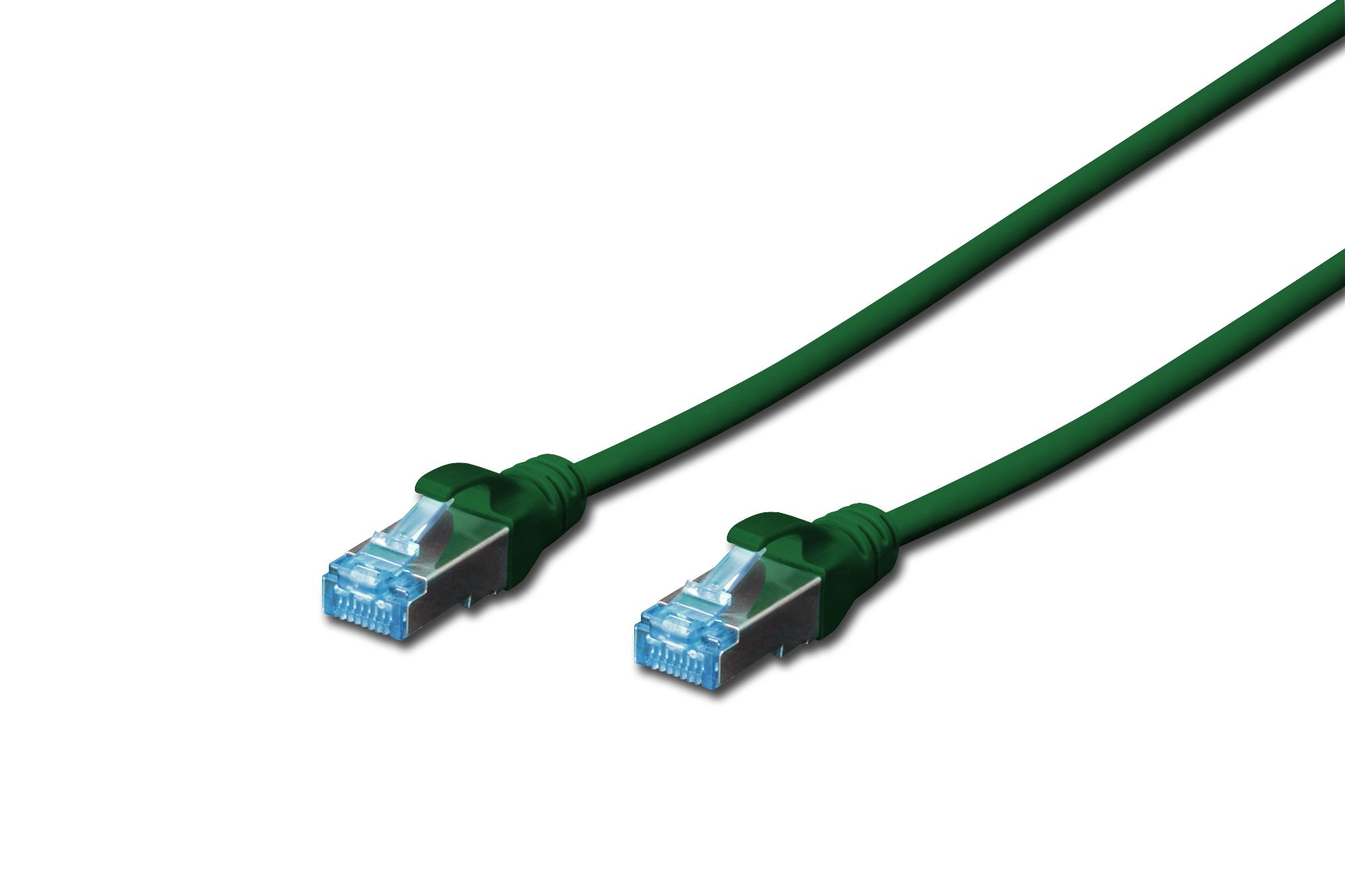 Digitus Shielded Cat 5e Cable, RJ45 PVC, AWG 26/7, Blue, 1m