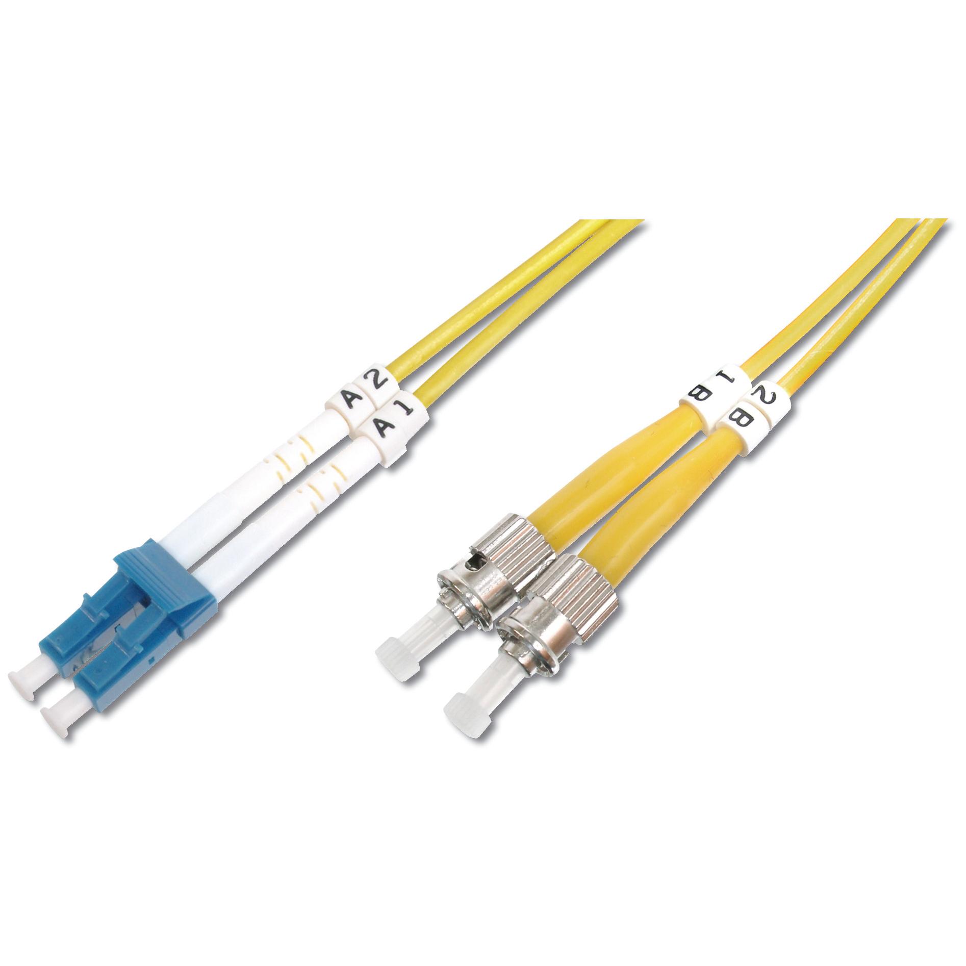 Digitus Single-Mode Optical Fiber Cable, LC/ST