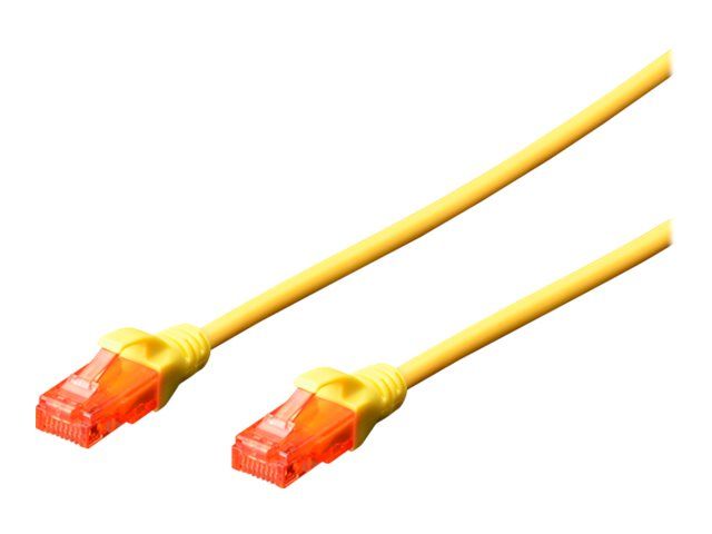 Assmann Digitus Professional Ethernet Cable, 25cm, CAT6, Yellow