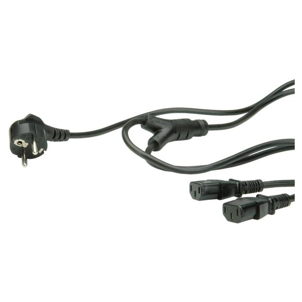 Cable de alimentación en Y Value