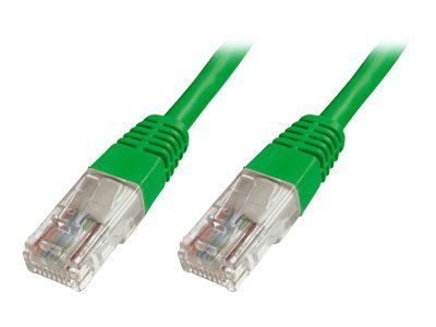 Digitus Ecoline RJ-45 (M) to RJ-45 (M) Cable - 3m - UTP - CAT 5e - Green