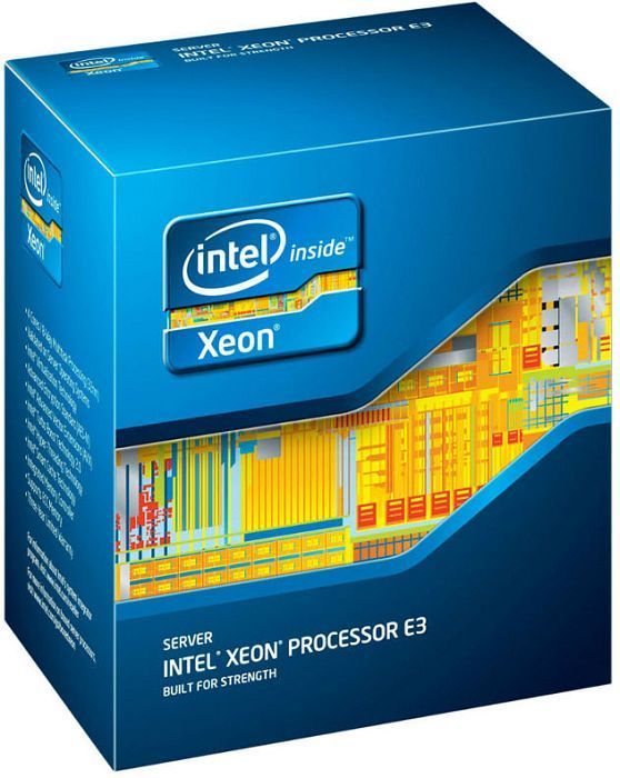 Intel Xeon E3-1225 Processor, 3.1GHz, 4 Cores, 6MB Cache, LGA1155 Socket