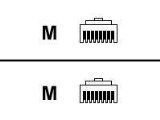 Cable de red Cisco - Amarillo - RJ-45(M) a RJ-45(M) para Cisco 16XX, 17XX