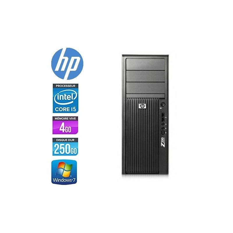HP Z200 Workstation - Core i5, 3.2GHz, 2GB RAM, 250GB