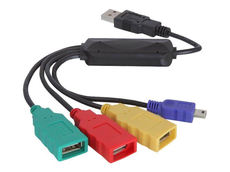 Hub externo de Delock con 4 puertos USB 2.0