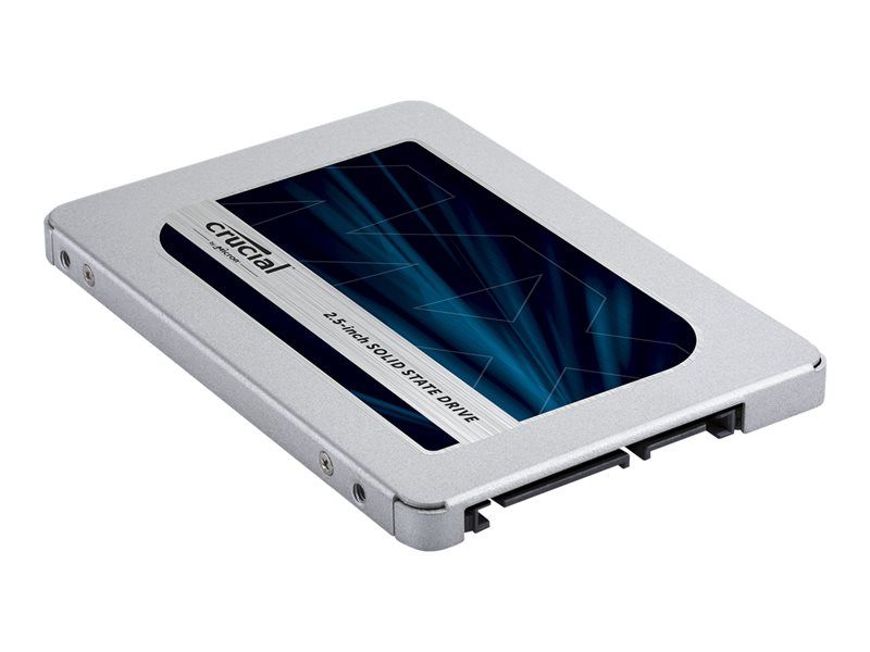 Micron Crucial MX500 - 500GB Encrypted SSD - 2.5" Internal - SATA 6Gb/s - AES 256-bit - TCG Opal Encryption 2.0