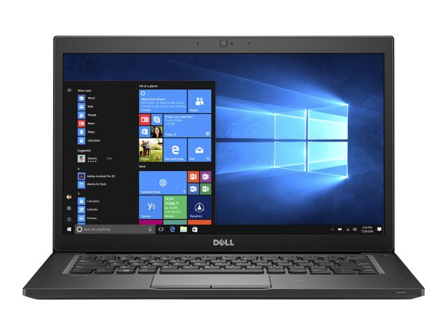 Dell Latitude 7480 - Core i5, 2.6 GHz - Win 10 Pro - 8GB RAM - 256GB SSD - 14" Full HD - Wi-Fi, Bluetooth