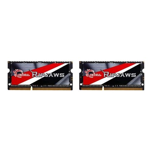 G.Skill Ripjaws F3 1866C11D-16GRSL - Kit DDR3 - 16GB (2x8GB) SO DIMM 204 pines - 1866MHz/PC3-14900 - CL11 - 1.35V - Memoria sin búfer no ECC
