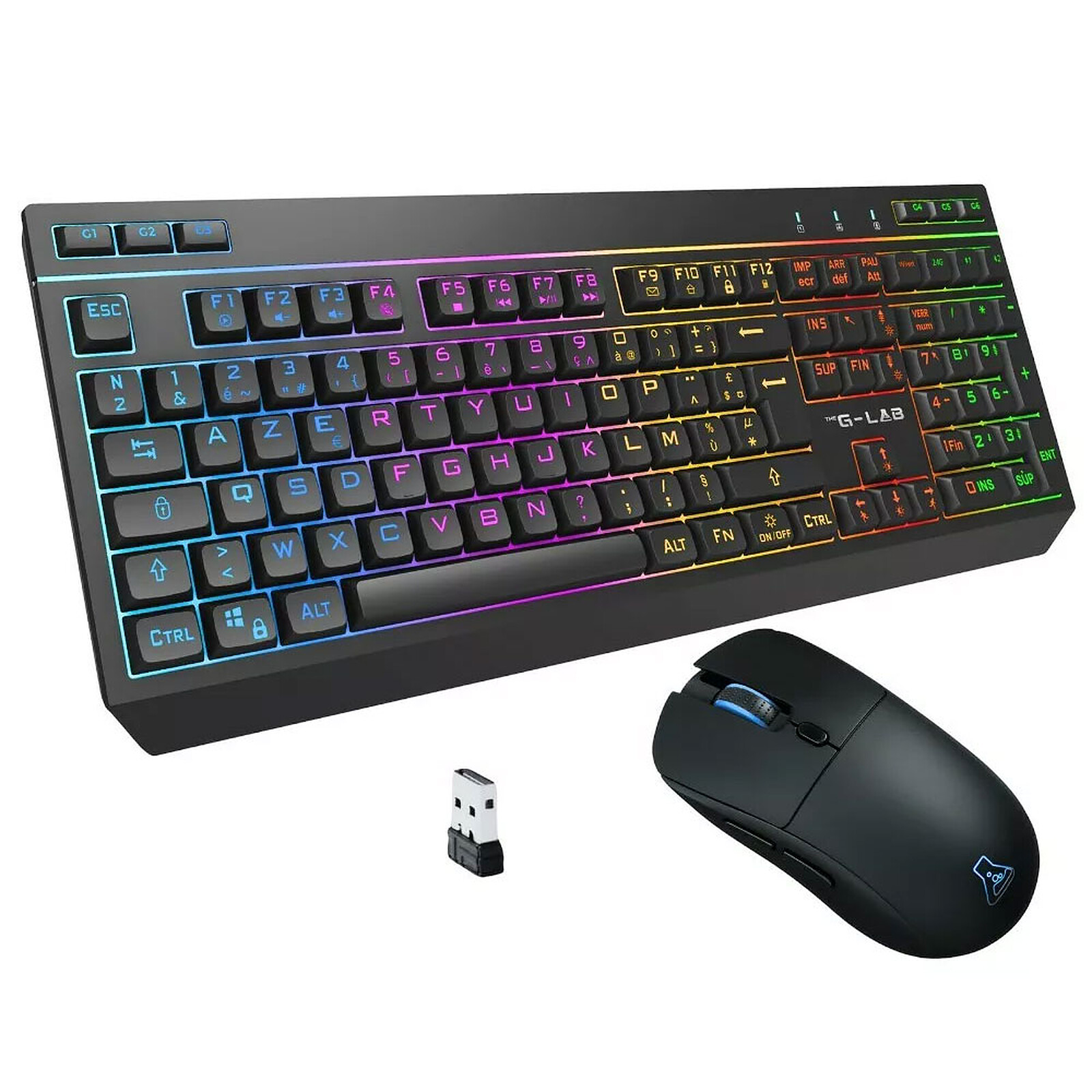 G-Lab Combo Tungsten EX Keyboard and Mouse Set