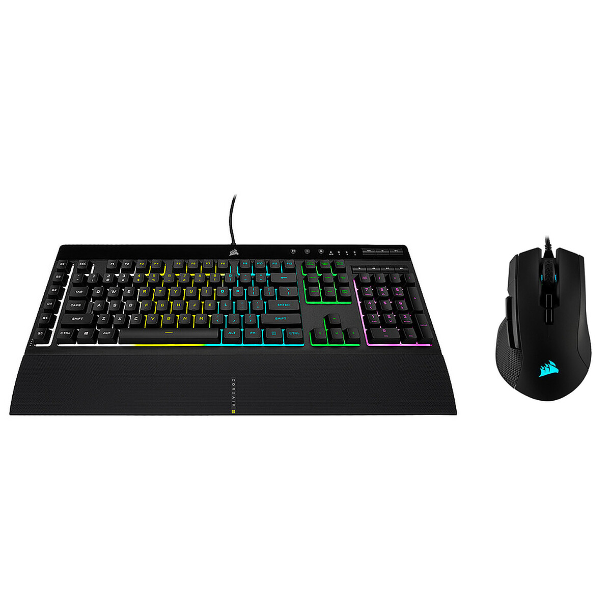 Corsair Gaming K55 RGB PRO + Corsair Ironclaw RGB