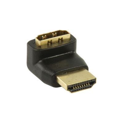 Connectland HDMI Male to Female Angled Up Adapter
