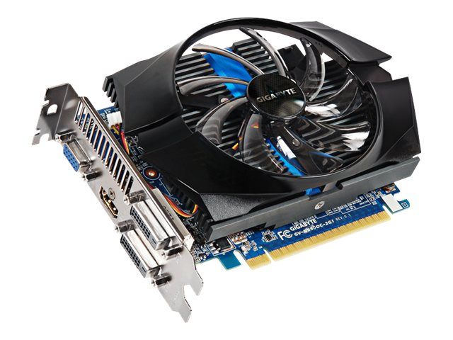 Gigabyte GTX 650 OC - Graphics Card - 2GB GDDR5 - PCIe 3.0 x16 - DVI, Sub, HDMI