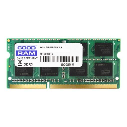 Módulo de memoria DDR3 Wilk Elektronik de 8 GB (204 pines, 1600 MHz/PC3-12800, CL11, 1,35 V, sin buffer, no ECC)