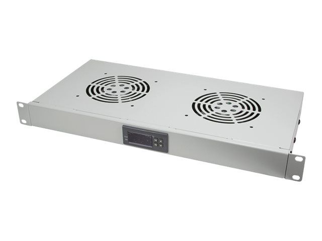 2direct 1U Rack Fan Drawer with Thermostat and Cooling Fans