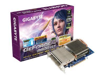 Gigabyte GV-NX96T512HP - Graphics Card - GF 9600 GT - 512MB GDDR3 - PCIe 2.0 x16