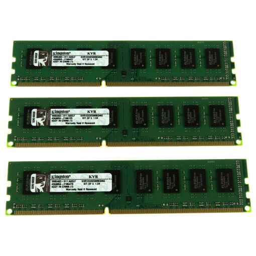 Kit de memoria Micron Technology DDR3 - 6 GB (3x2 GB) - 1333 MHz, CL9, 1,5 V, sin buffer, no ECC, para ASUS Z8NA, Intel Server Board S5500, SUPERMICRO X8ST3, X8STi
