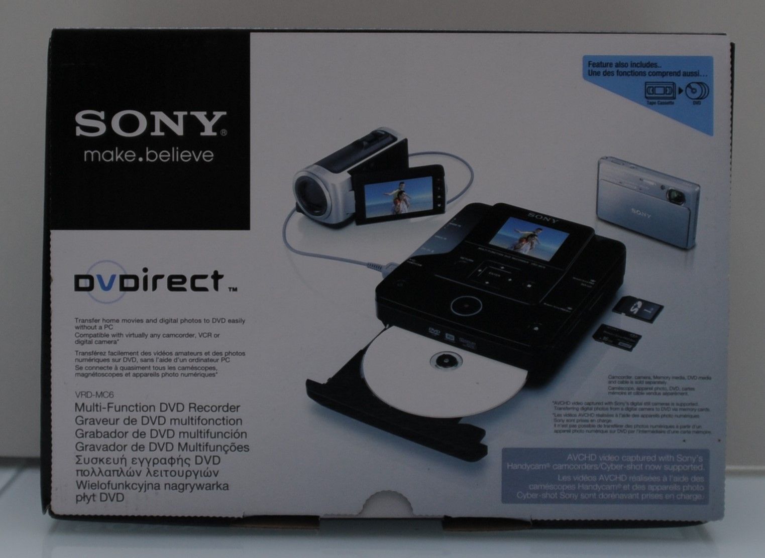Sony VRD-MC6 DVD Player
