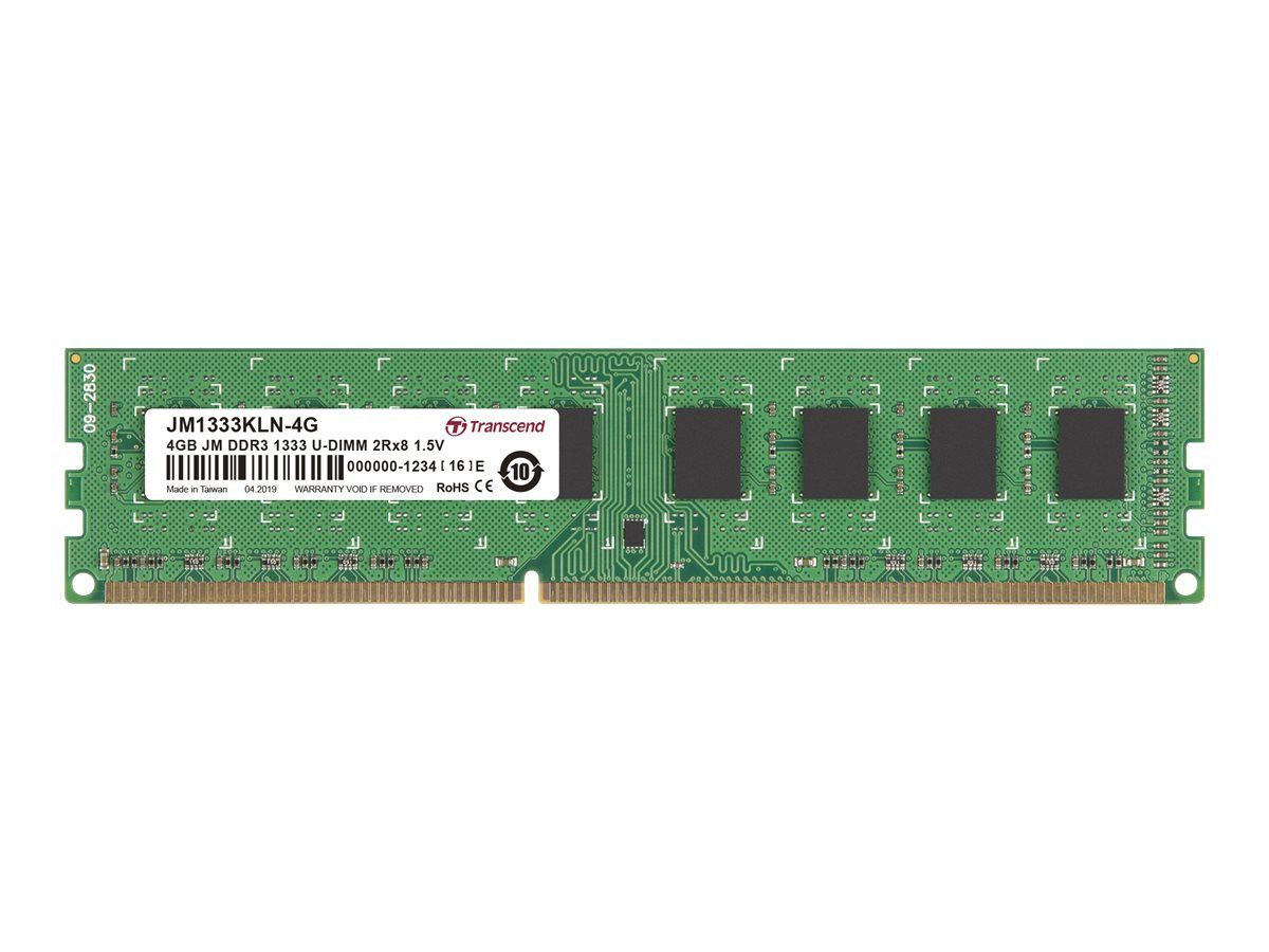 Módulo de memoria RAM Transcend JetRAM 4GB (1333MHz, CL9, 240 pines DIMM)