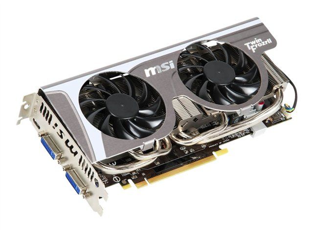 MSI N560GTX-Ti Twin Frozr 2GB GDDR5 PCIe Grafikkarte