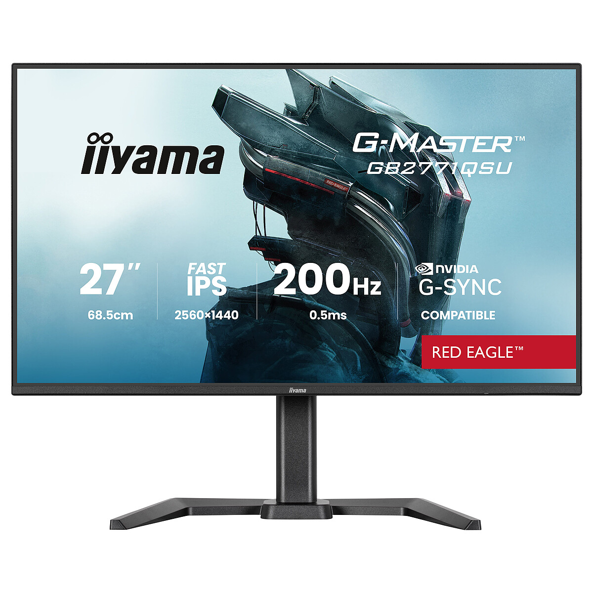 iiyama 27" LED - G-Master GB2771QSU-B1 Red Eagle