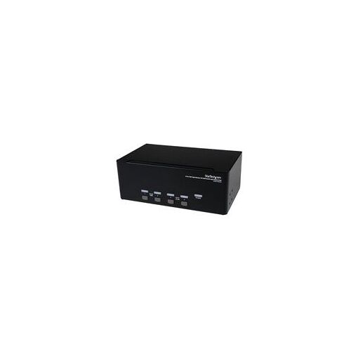 StarTech.com 4-Port USB KVM Switch with DVI and Audio Hub