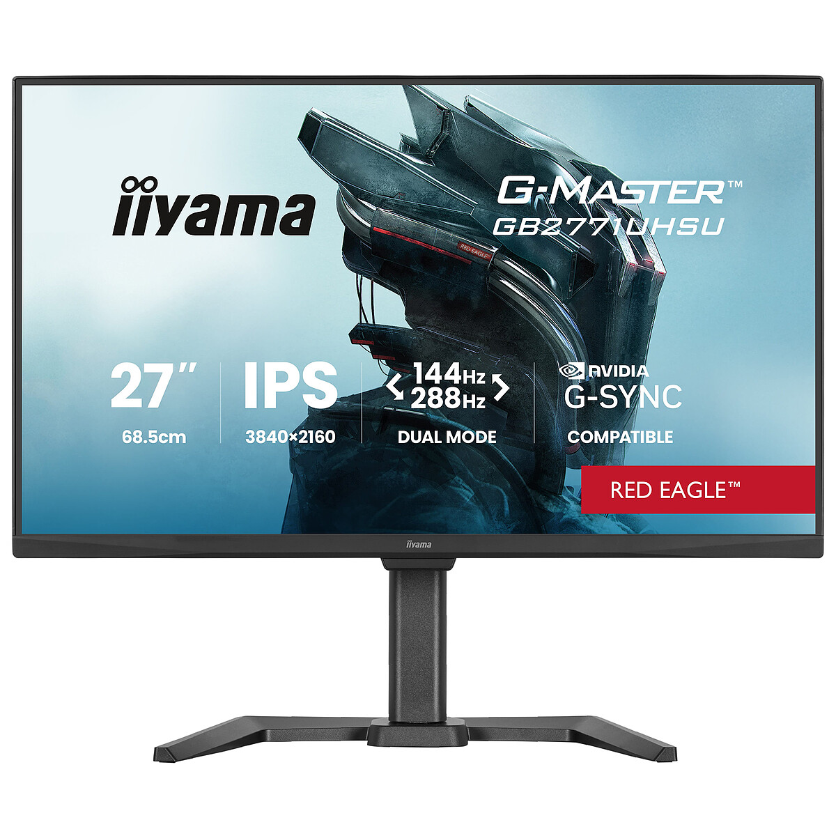 iiyama 27" LED - G-Master GB2771UHSU-B1 Red Eagle