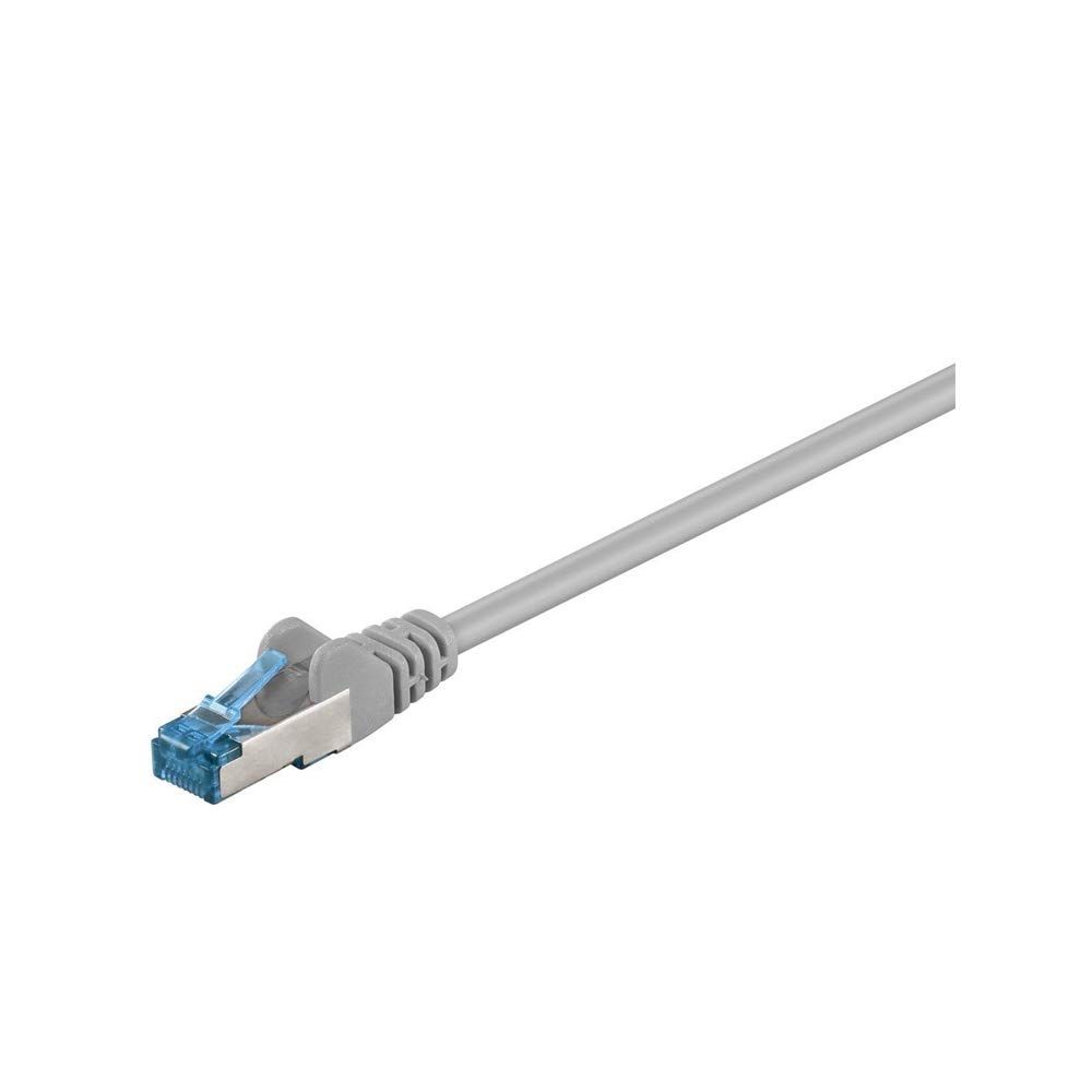 Wentronic Cat 6a SFTP Cable, 15m, RJ-45 (M) to RJ-45 (M), Halogen-Free