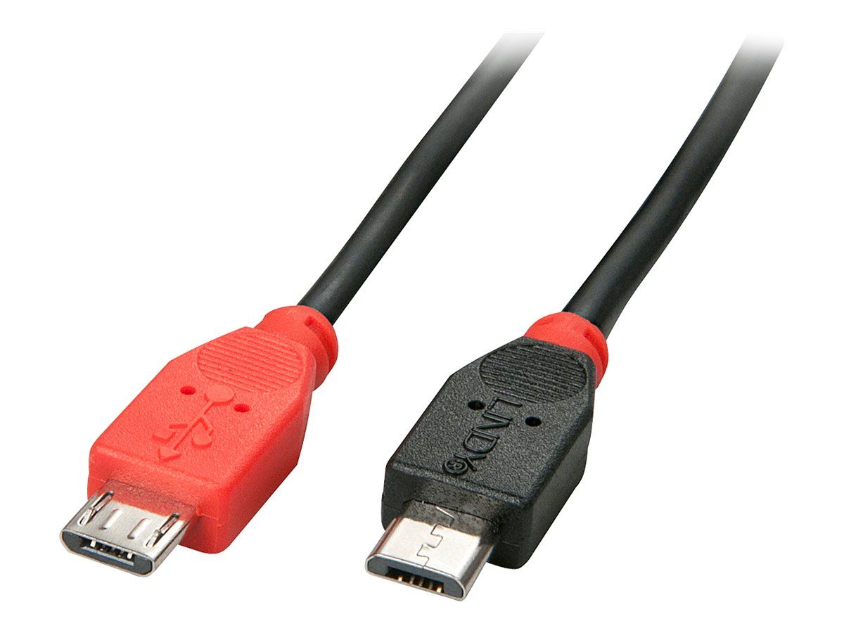 Câble USB Lindy - 2 m, Noir