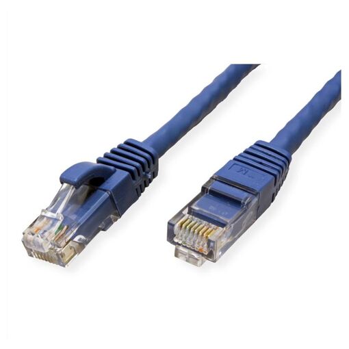 Câble Secomp CAT 6a, 1 m, Bleu