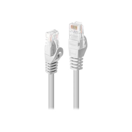 Câble de connexion Lindy Basic RJ-45 UTP CAT 6 - Blanc