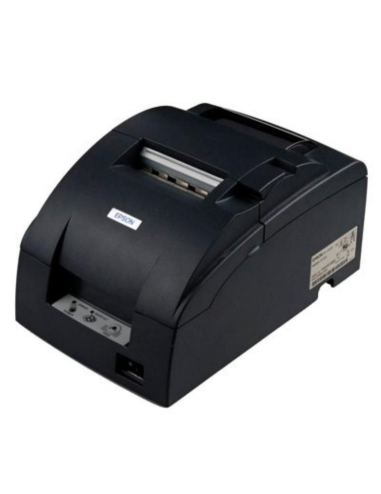 Epson TM U220B Receipt Printer - 2-Color Monochrome - Dot Matrix - Roll (7.6 cm) - 17.8 cpi - 9 Pin - Up to 6 Lines/Sec - 1 Inclination