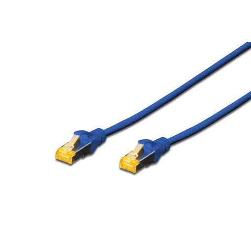 Câble Assman Digitus Professionnel - 25 cm, CAT 6a, Bleu