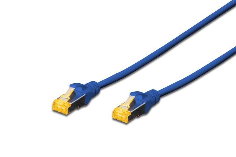 Assmann Digitus Professional SFTP Cable - 25cm, CAT 6a, Blue
