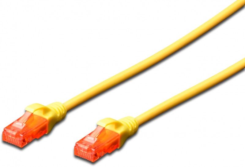 Digitus Professional CAT 6e RJ-45 Cable - 5m, Yellow
