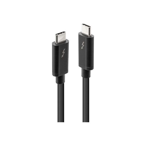 Câble Lindy Thunderbolt - USB-C vers USB-C - 1 m, connecteurs réversibles, prise en charge 4K