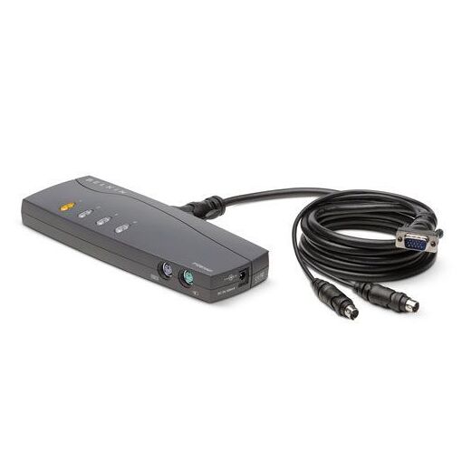 Conmutador Belkin OmniView E Series de 4 puertos KVM