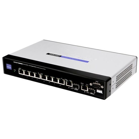 Conmutador de escritorio Cisco SG SD208P sin administrar - 4x10/100 PoE + 4x10/100