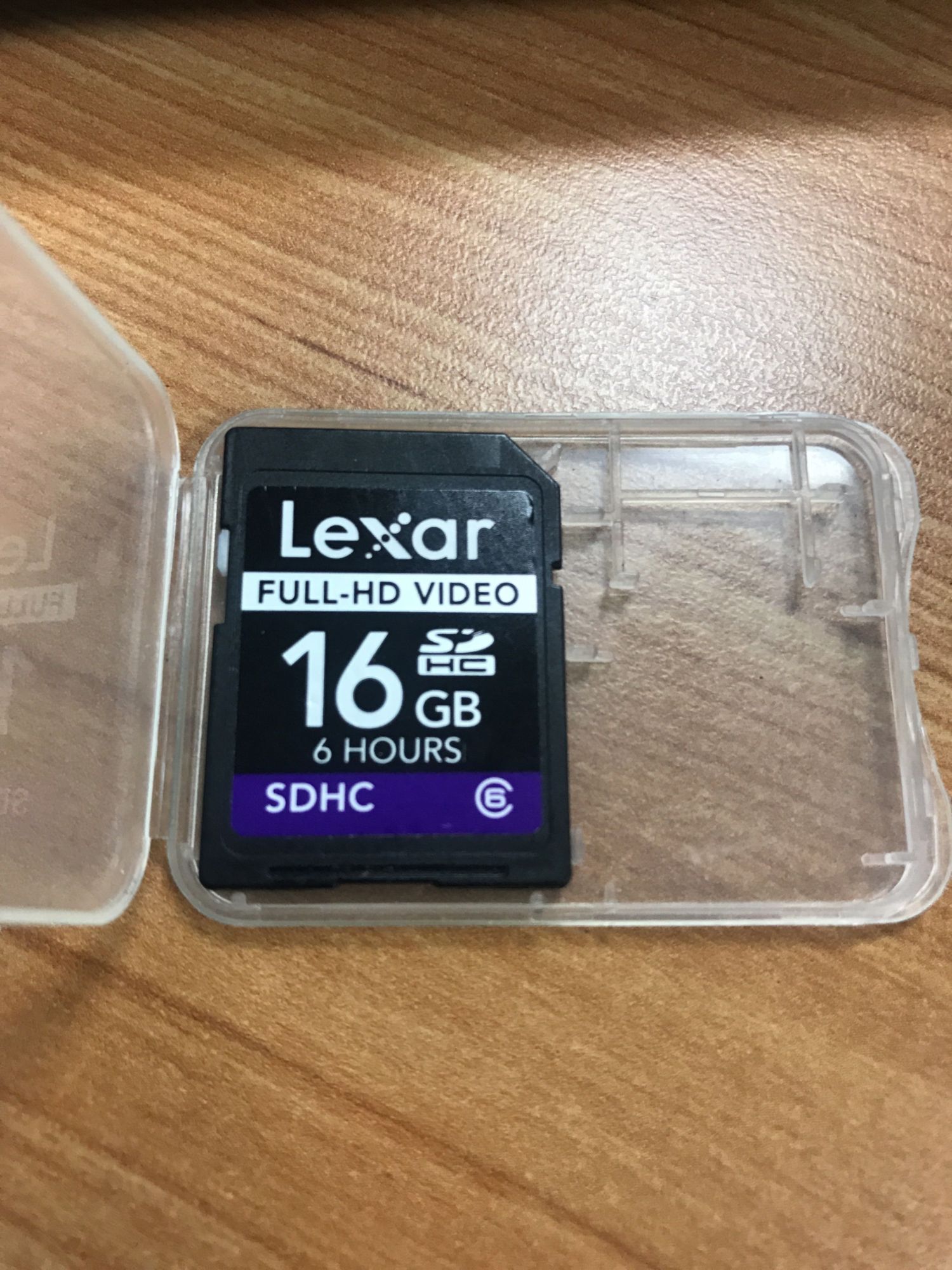 Lexar Micro SDHC Memory Card - 16GB, Class 6