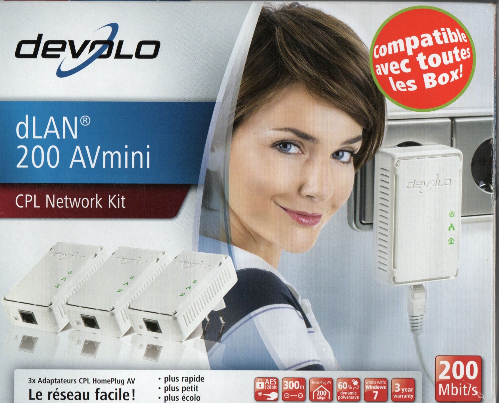 Devolo dLan 200 AV Mini Network Kit