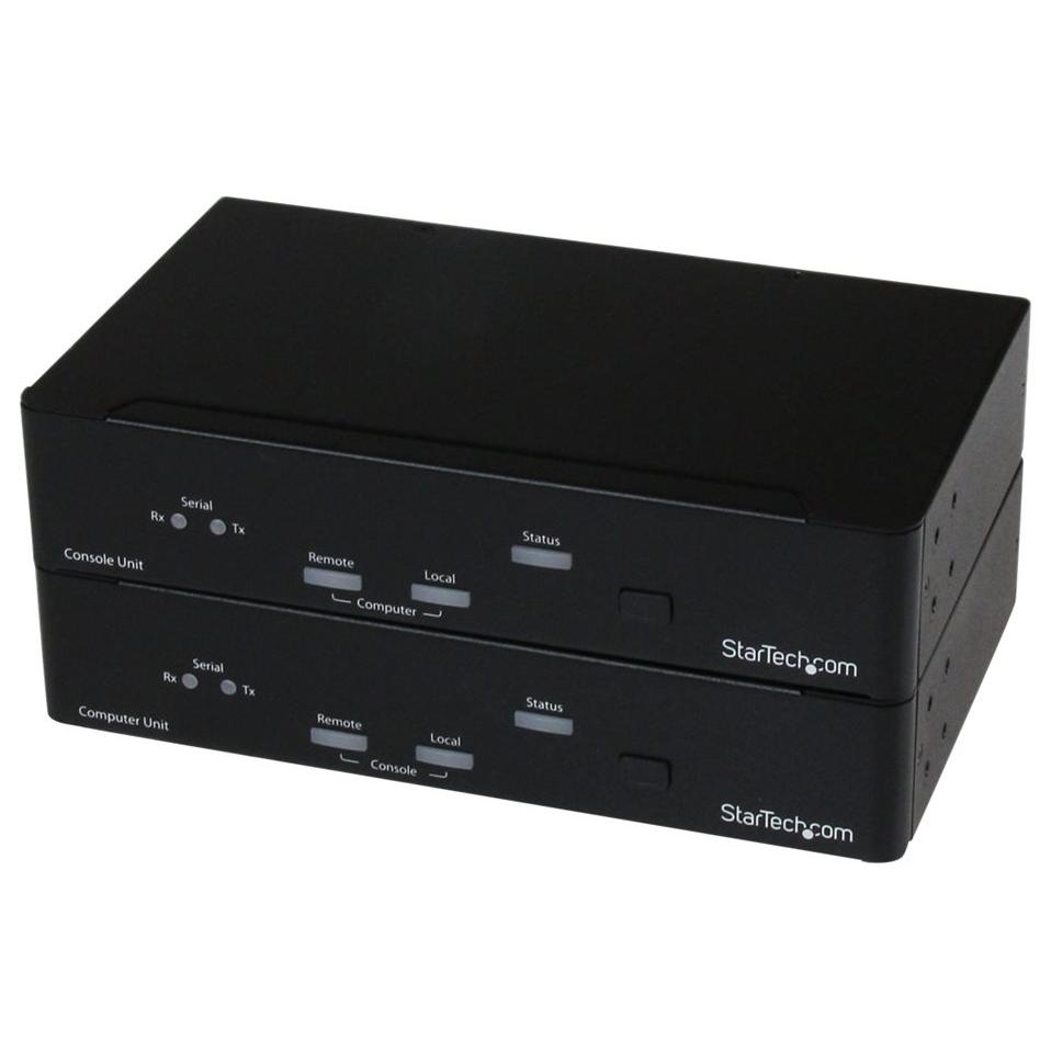 StarTech.com Optical Fiber Multimode KVM Console Extender with DVI, USB, Serial and Audio