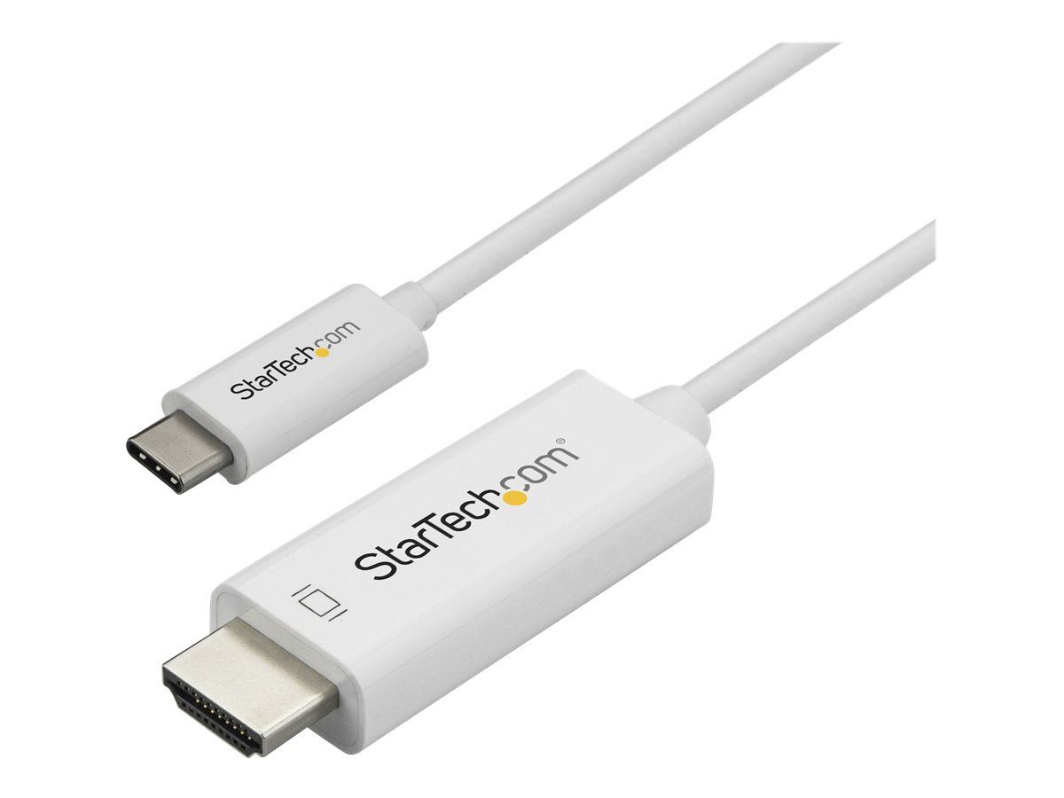 StarTech 1m USB-C to HDMI 4K 60Hz Adapter - White