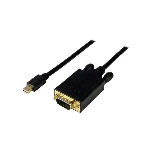 Adaptateur StarTech.com Mini DisplayPort vers VGA de 4,5 m - Convertisseur actif DP vers HD15 pour Mac ou PC - Noir