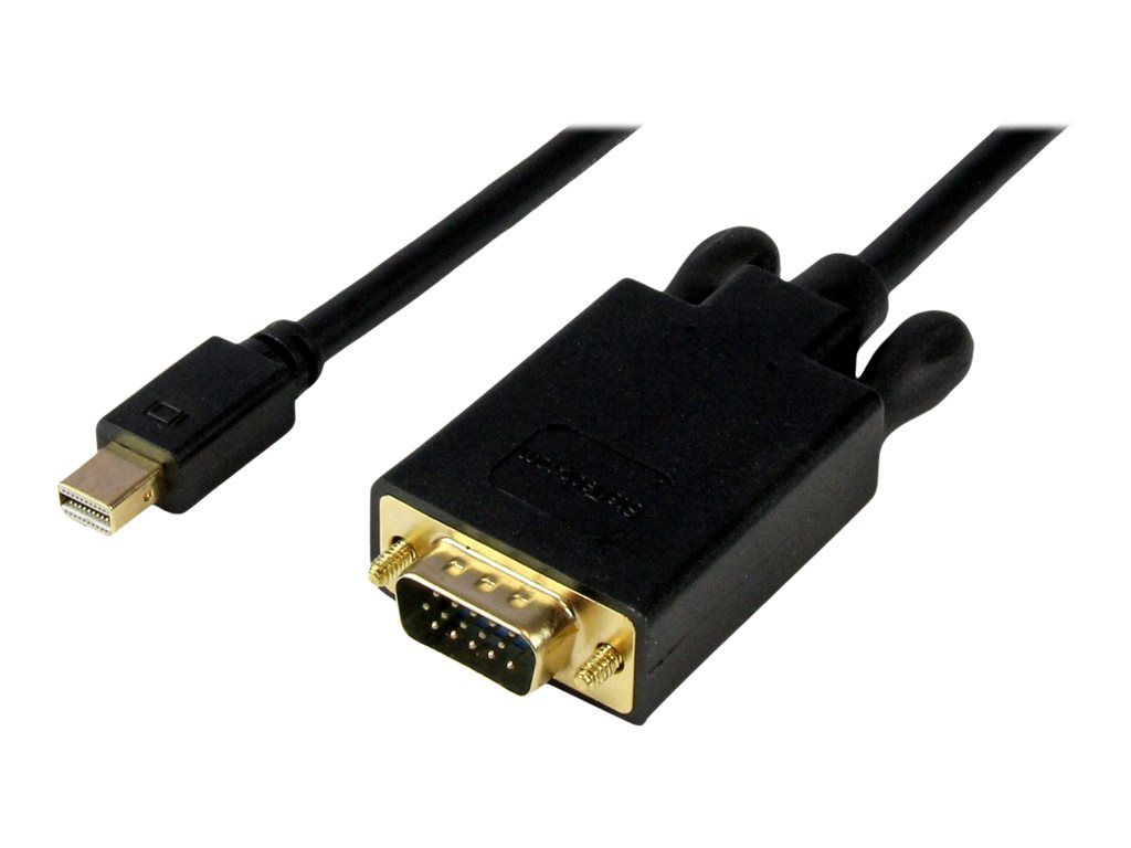 StarTech Mini DisplayPort to VGA Adapter - 3m Black Active Video Cable