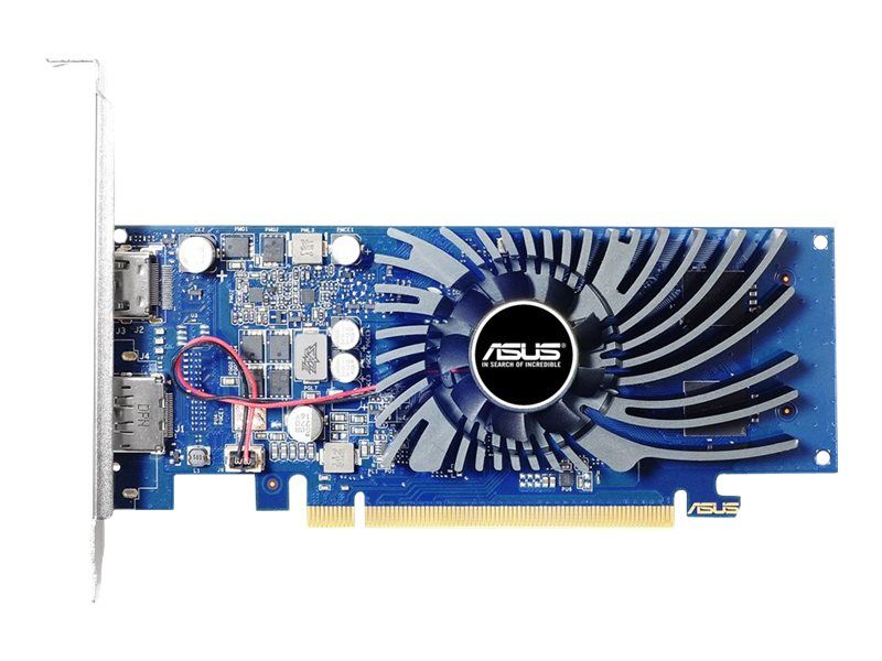 ASUS GT1030 2GB Graphics Card - GF GT 1030 - 2GB GDDR5 - Low Profile PCIe 3.0 - HDMI, DisplayPort