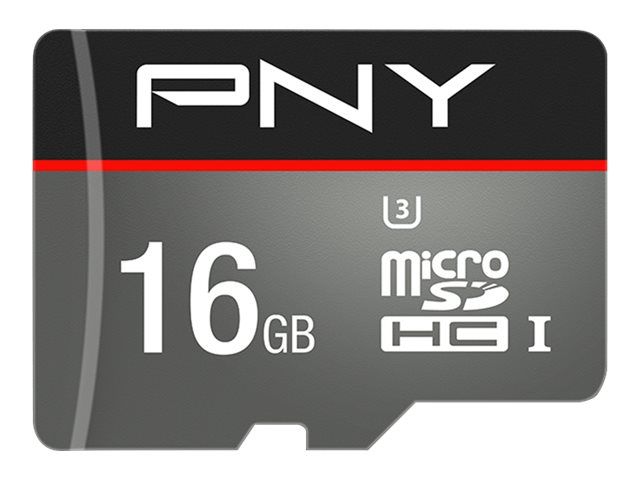 PNY Turbo 16GB MicroSDHC Card (UHS-I U3/Class10)