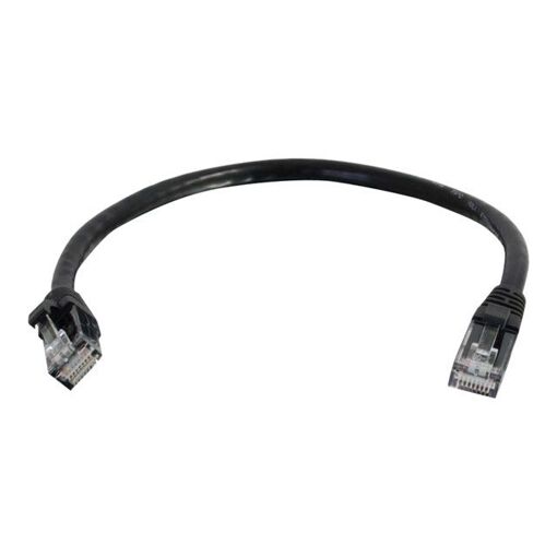 Cable de red C2G Cat5e - 30 cm, UTP, RJ-45 (M) a RJ-45 (M), Negro