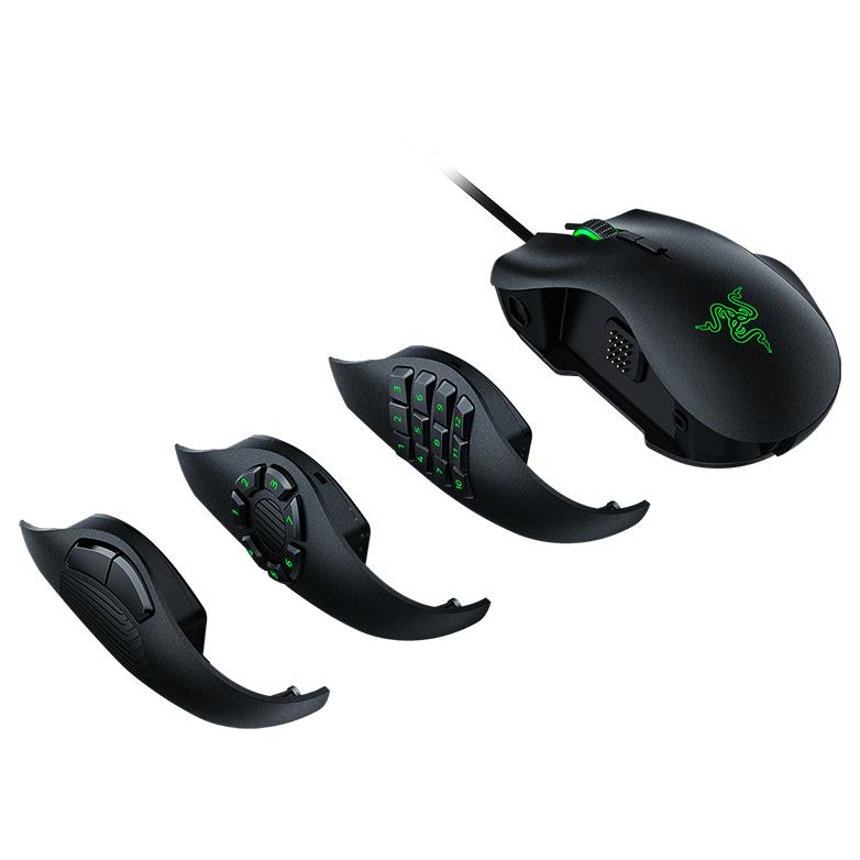 Razer Naga Trinity Gaming Mouse (Right-Handed) - USB Type-A Optical 16000 DPI
